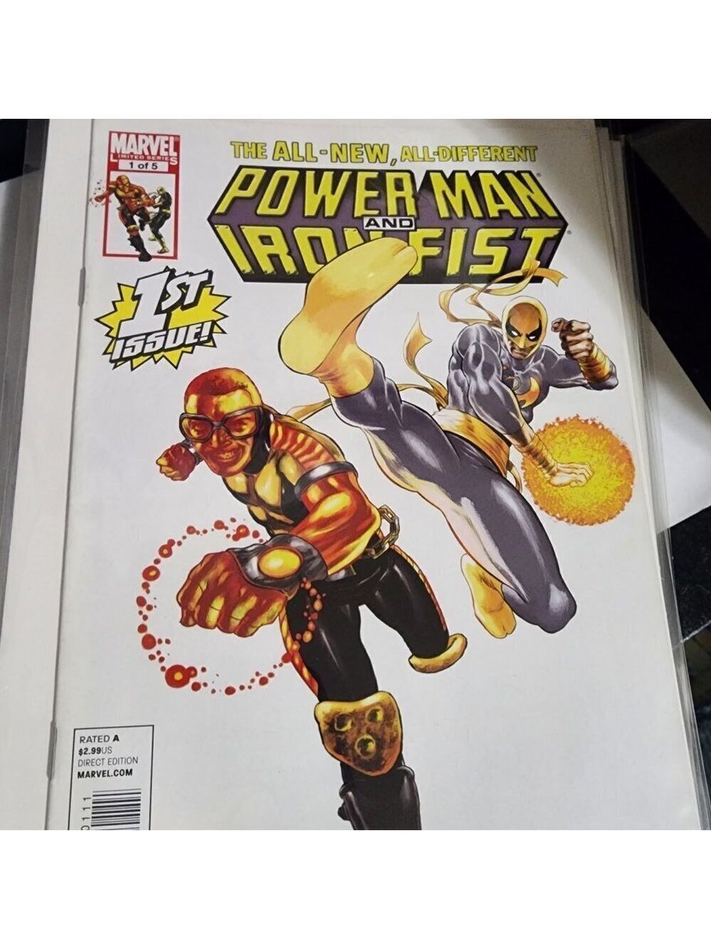 Pre Owned The All New All Different Power Man & Iron Fist Comic Book 1st Issue